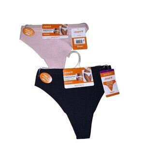 NWT WARNERS Cloud 9 Smooth Invisible Look Microfiber Thong Panty Sz 2XL
